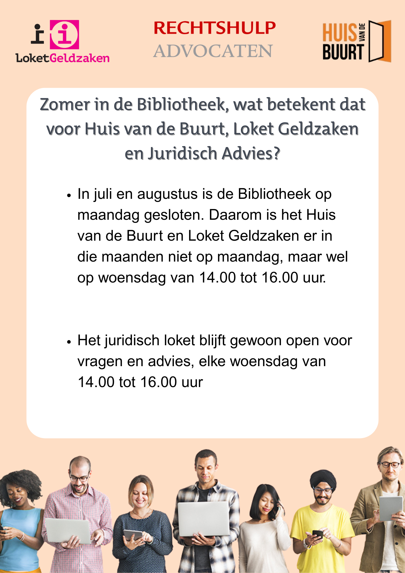 zomer in de bibliotheek