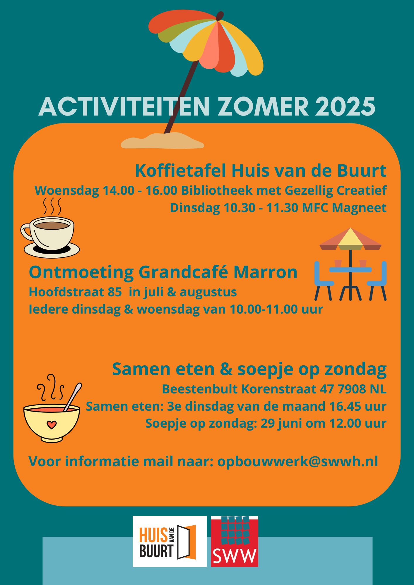 activiteiten zomer 2025